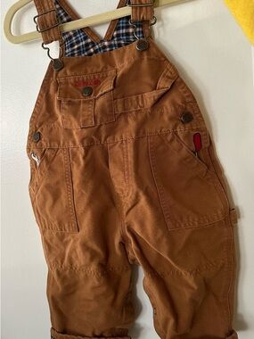 OshKosh B'gosh Tan Tool Overalls